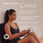 Secondary sourcing reference: portable infrared PEMF mat rolled for storage