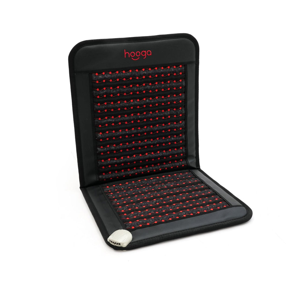 Sourcing reference: seat-sized PEMF and infrared chair mat, hero view