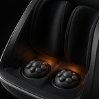 Deep Delta Calf & Foot Recovery interior detail — sole rollers and calf compression chamber