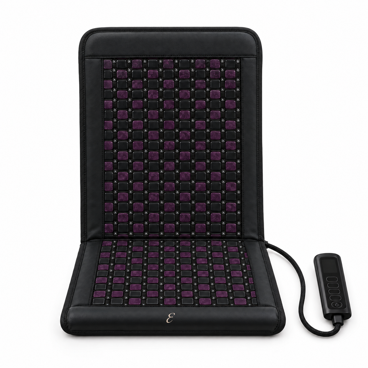 Neural Chair Mat, front view on white with its handheld controller